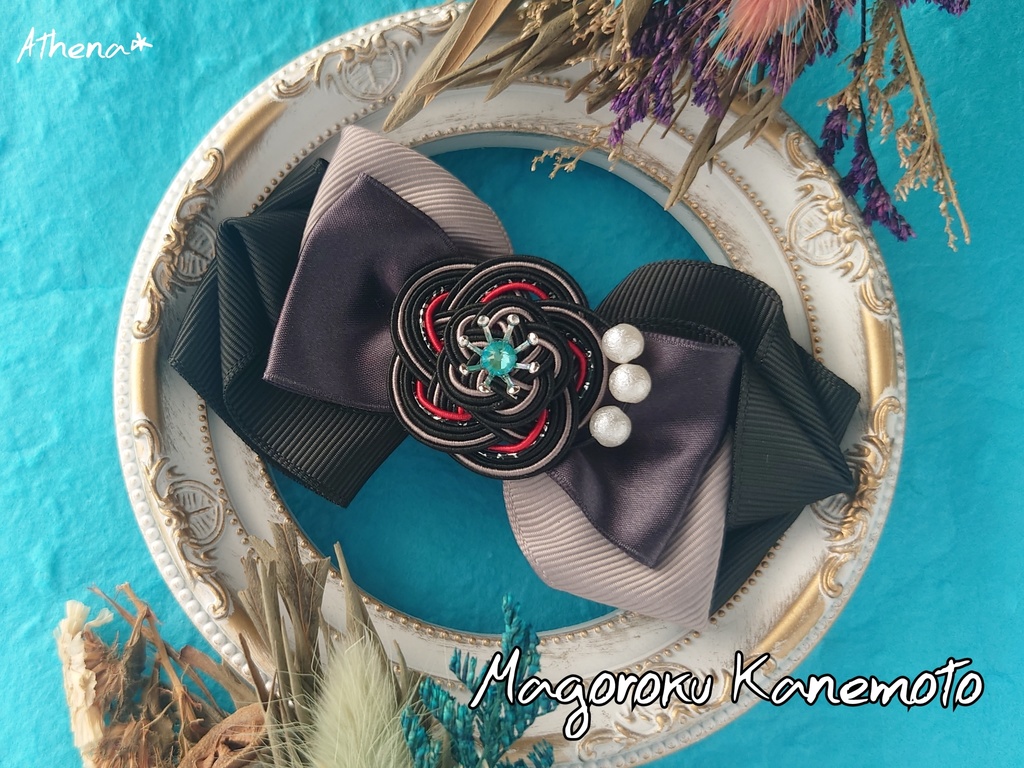 彩花-saika- リボンクリップ(打刀)