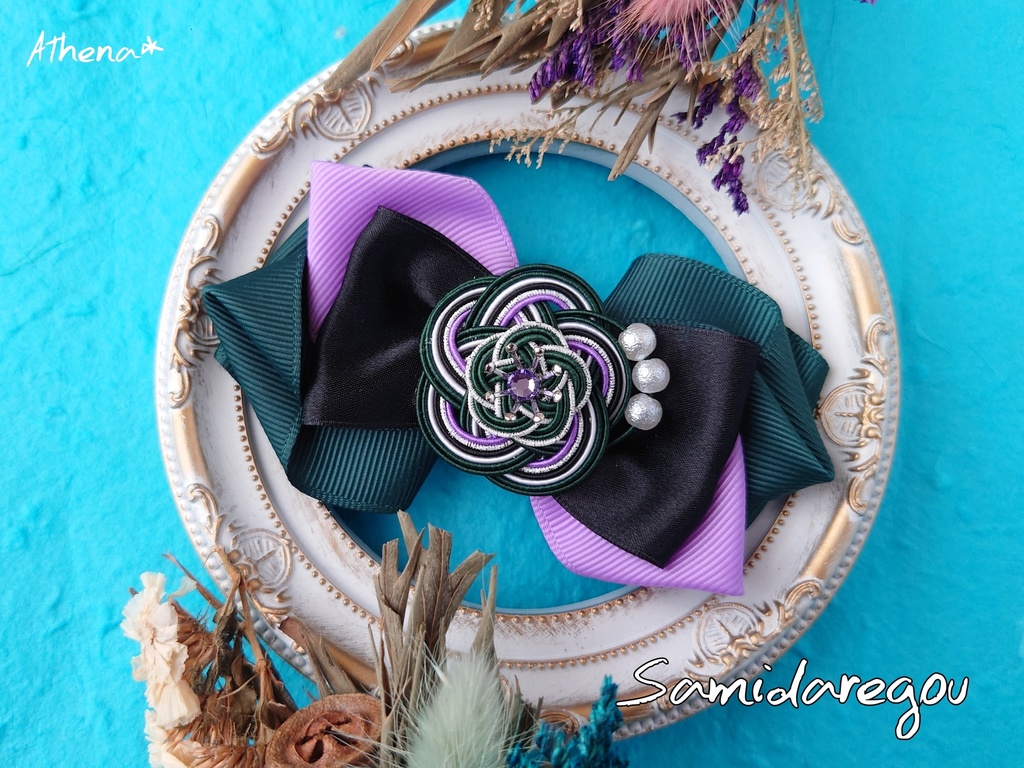 彩花-saika- リボンクリップ(打刀)