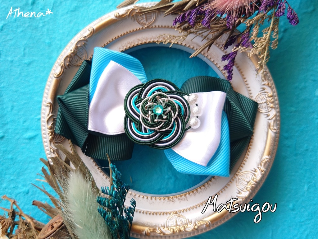 彩花-saika- リボンクリップ(打刀)