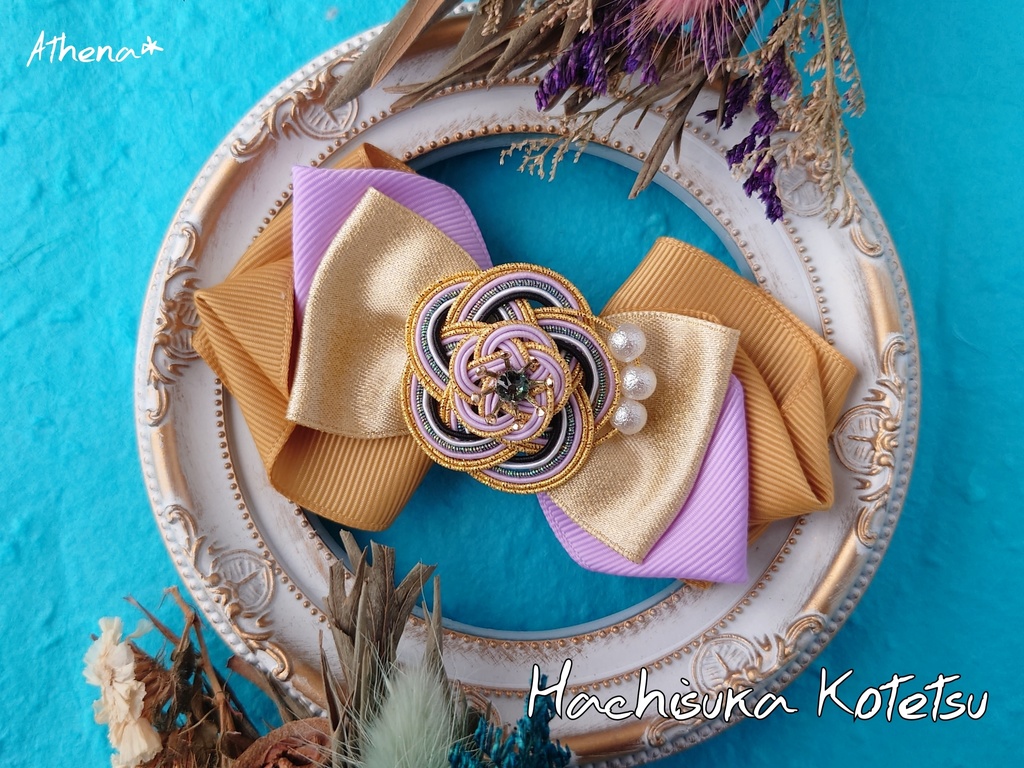 彩花-saika- リボンクリップ(打刀)