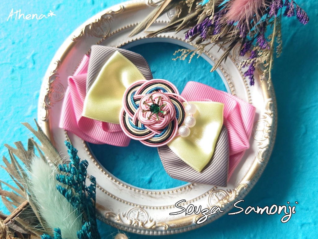 彩花-saika- リボンクリップ(打刀)