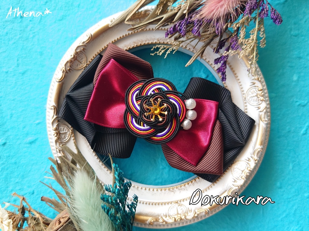 彩花-saika- リボンクリップ(打刀)