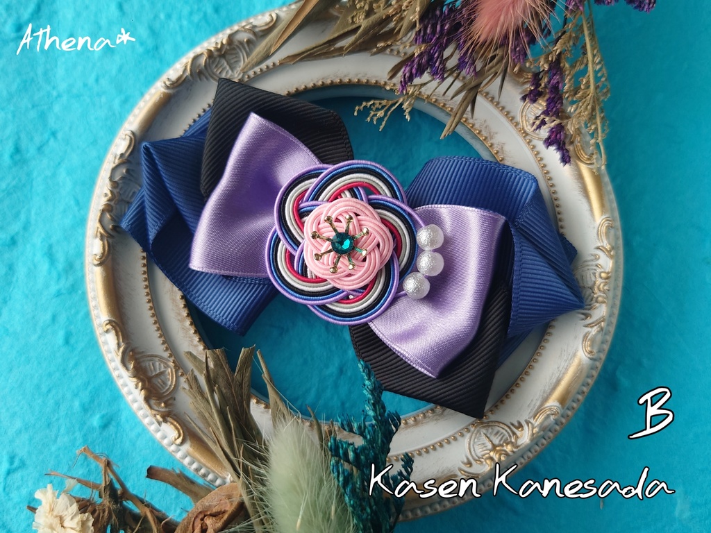 彩花-saika- リボンクリップ(打刀)