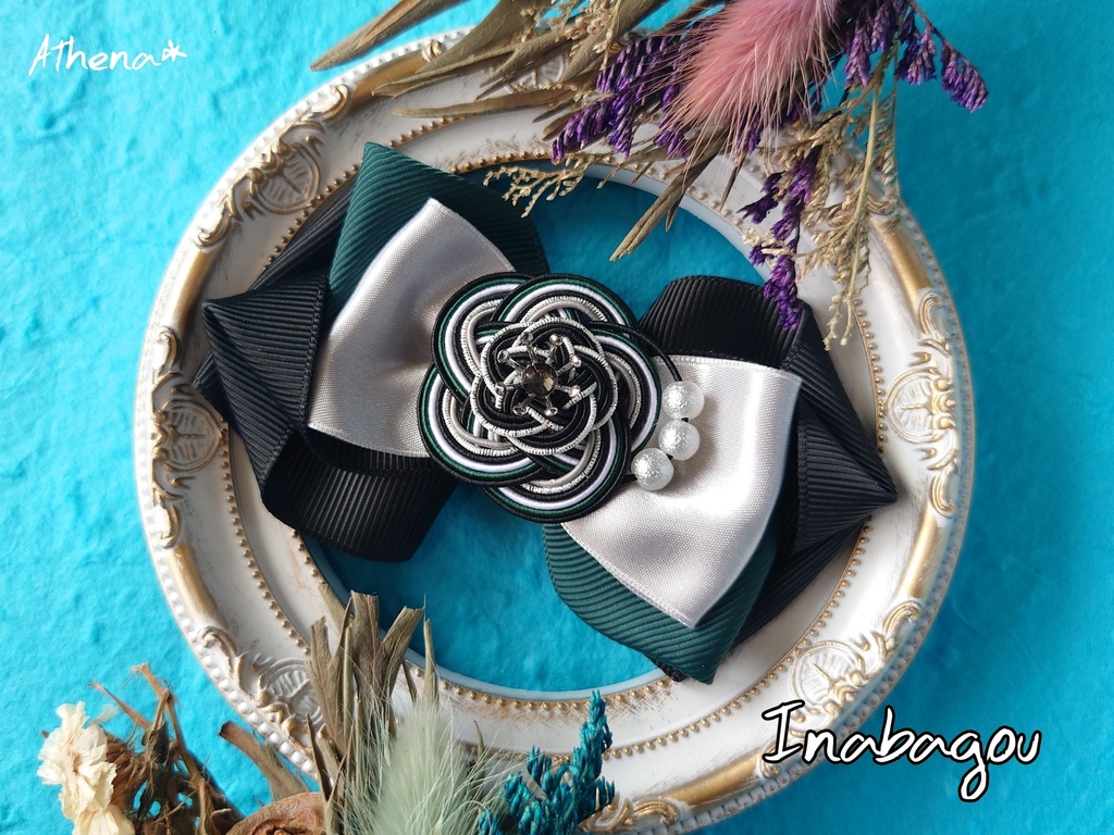 彩花-saika- リボンクリップ(打刀)