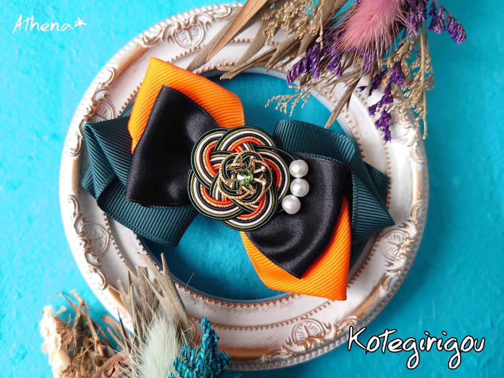 彩花-saika- リボンクリップ(脇差)