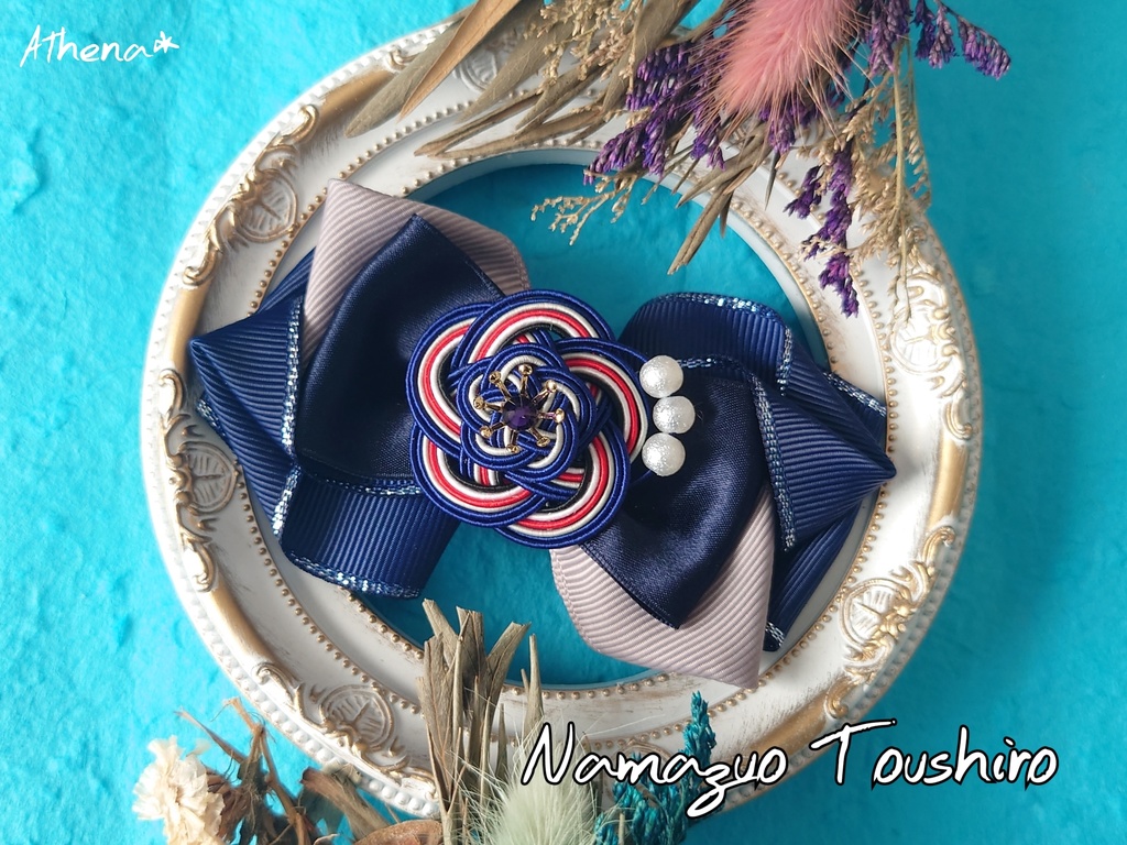 彩花-saika- リボンクリップ(脇差)