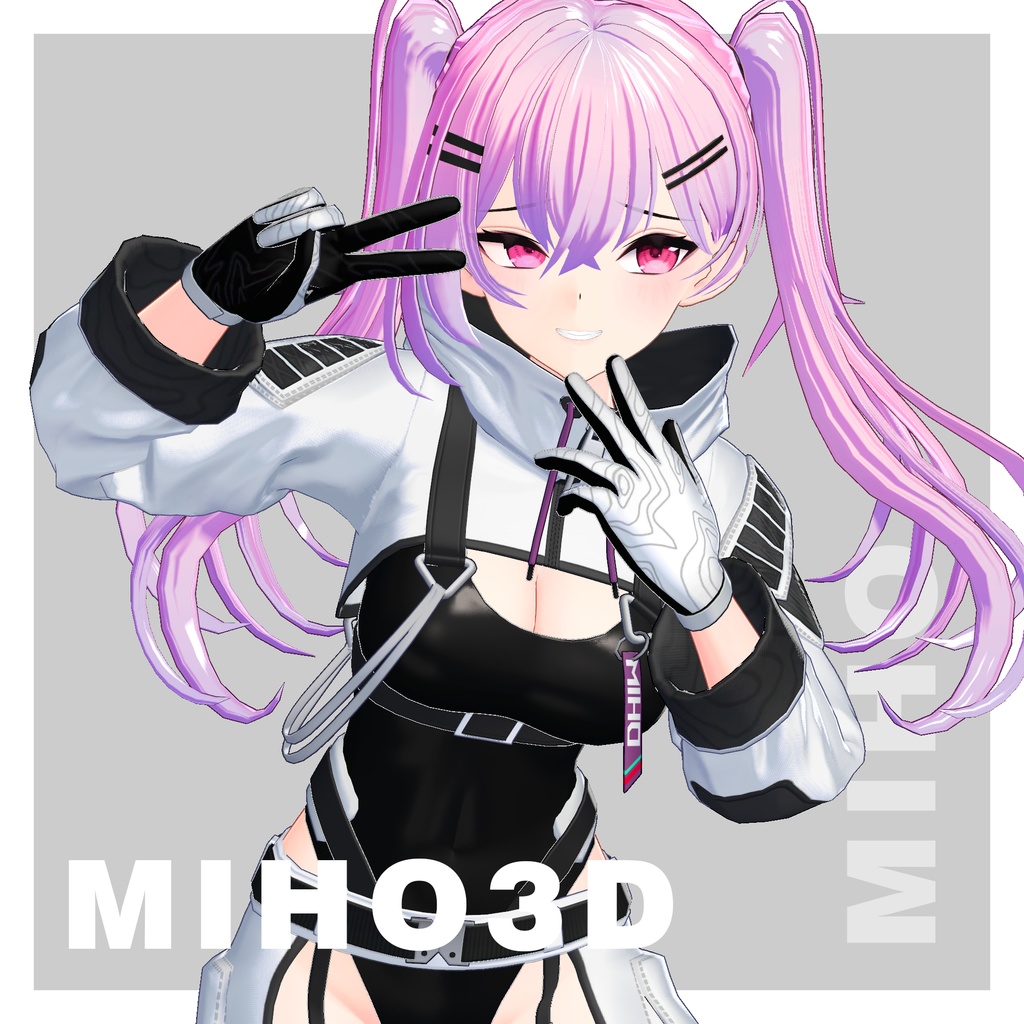 オリジナル3Dモデル「ミホ」Tactical Ver.