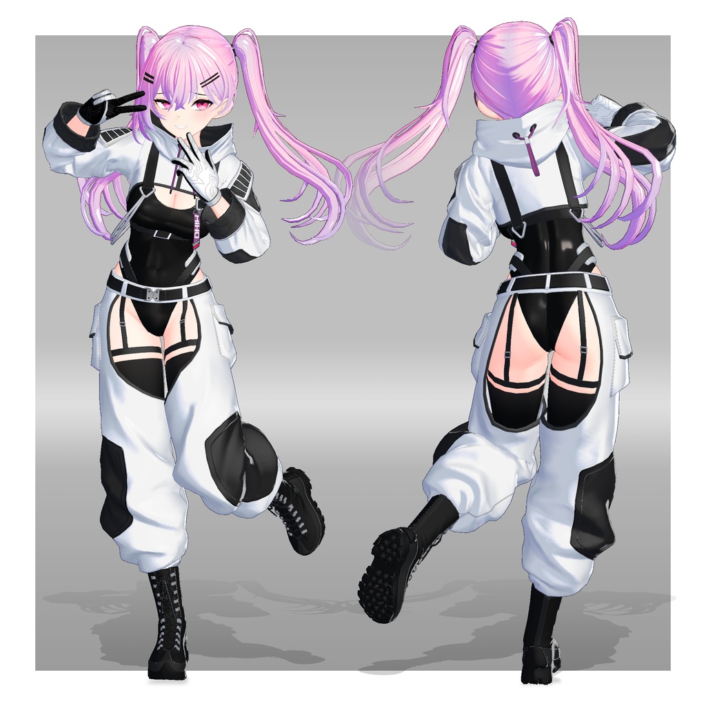 オリジナル3Dモデル「ミホ」Tactical Ver.