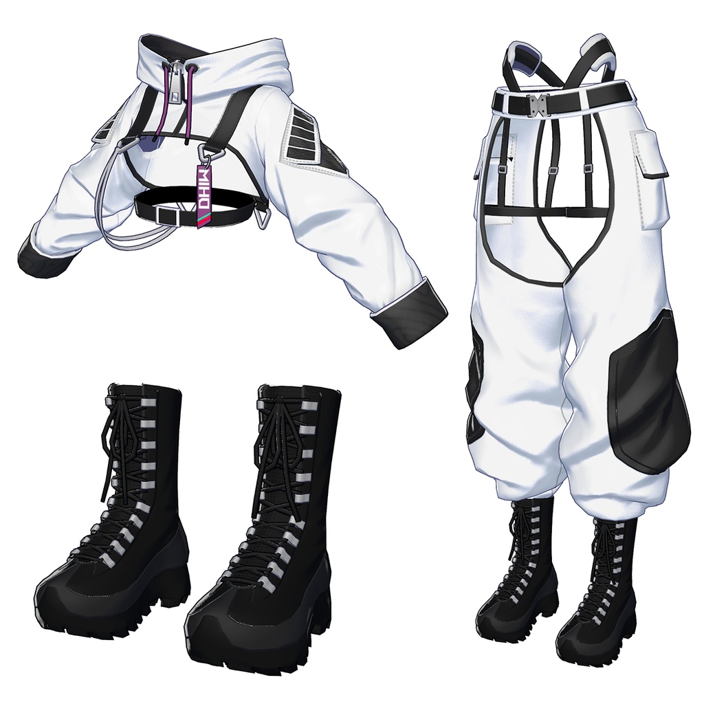 オリジナル3Dモデル「ミホ」Tactical Ver.