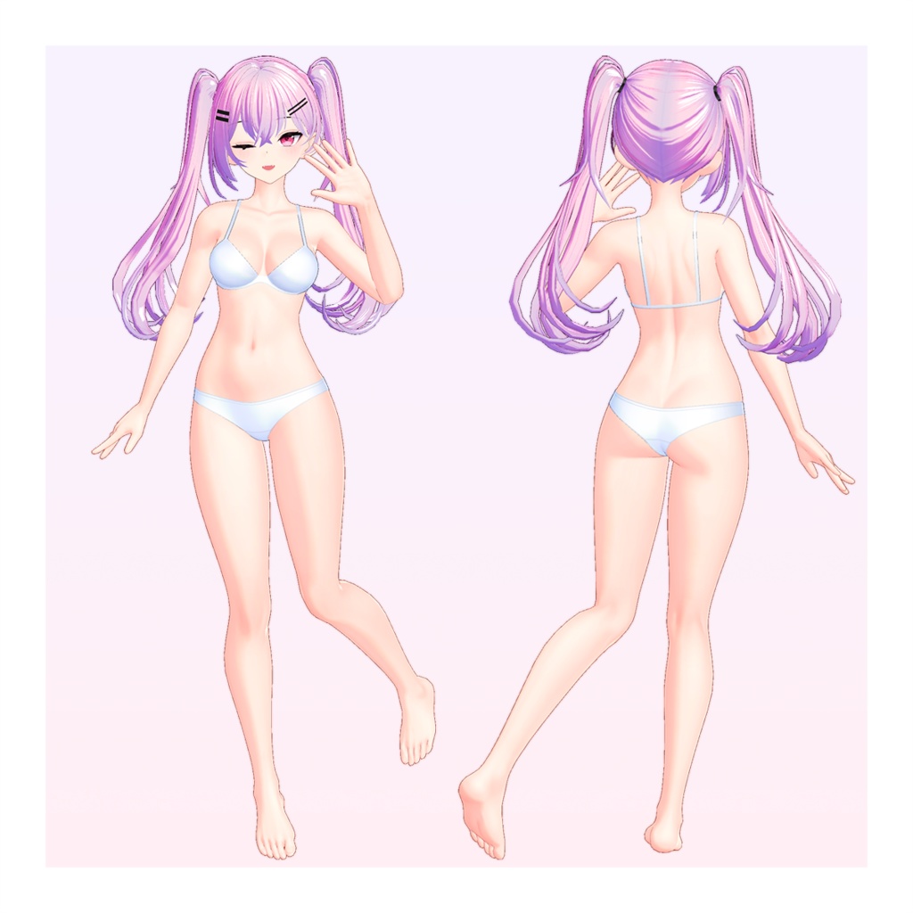 オリジナル3Dモデル「ミホ」Tactical Ver.