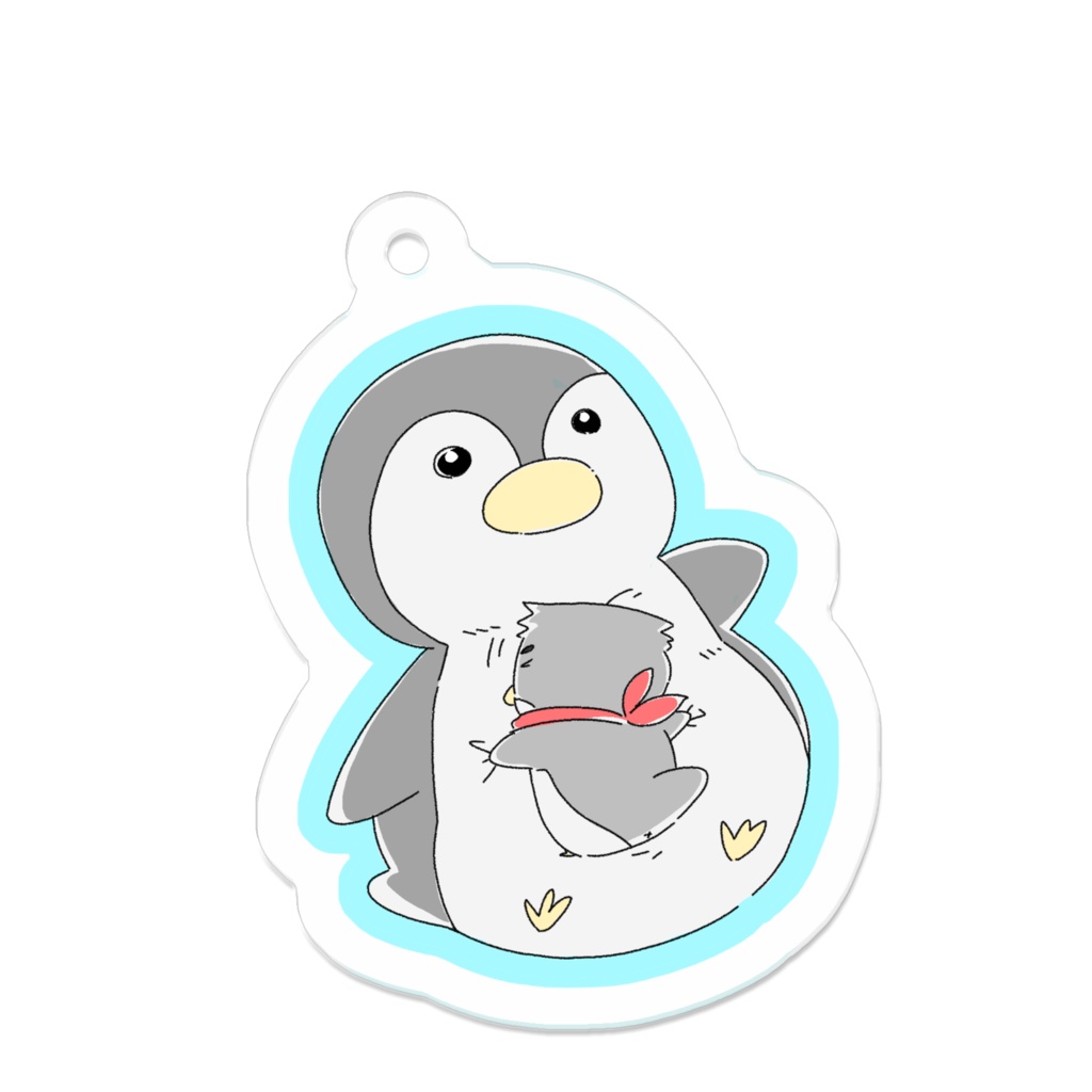 でぇだら水族館のアオくんアクキー①