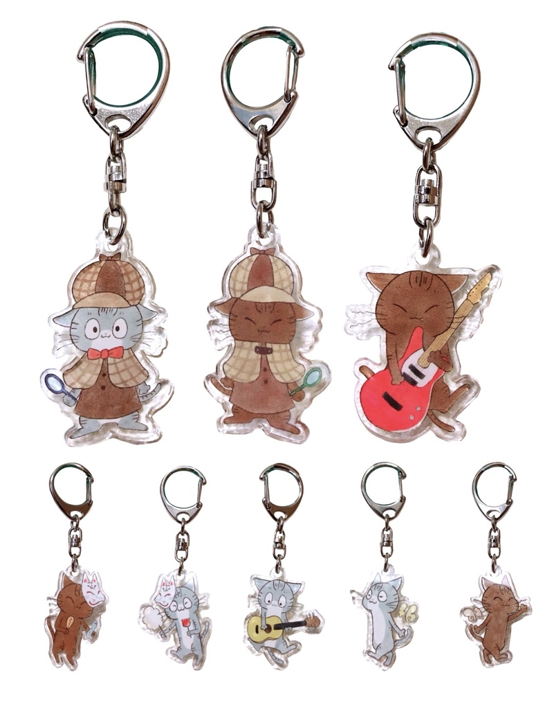 【在庫限り】maguroオリジナル　アクリルキーホルダー