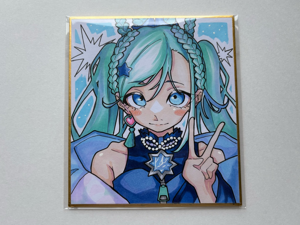 織姫ミニ色紙(ピース)