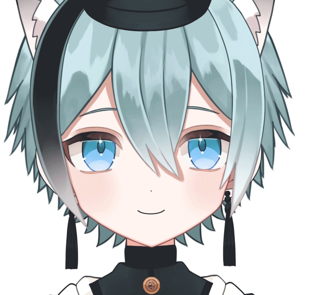 【限定1点】和風猫の男の子【VTS対応】