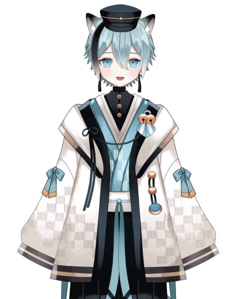 【限定1点】和風猫の男の子【VTS対応】