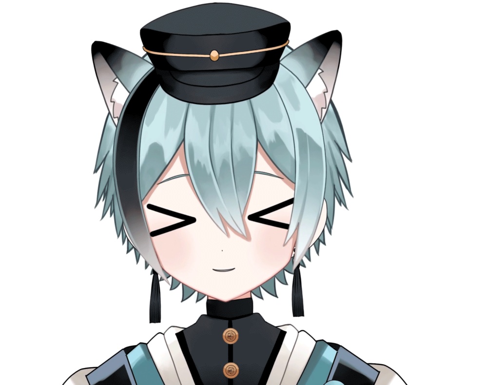 【限定1点】和風猫の男の子【VTS対応】