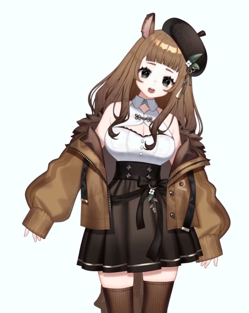 【限定1点】リスの女の子【VTS対応】