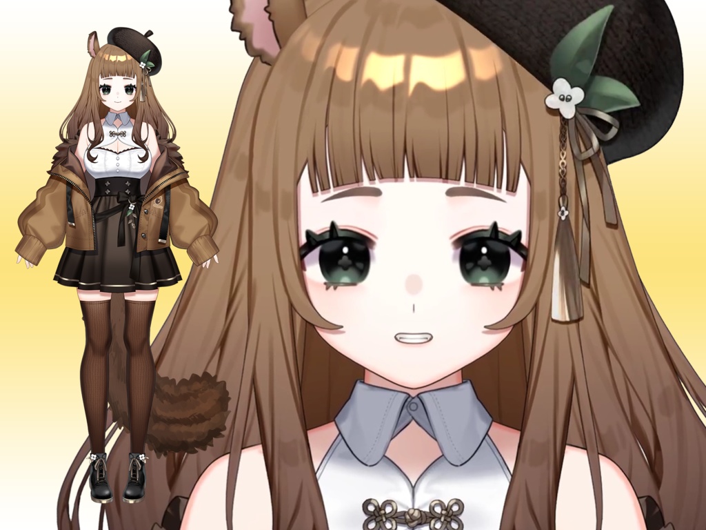 【限定1点販売中】リスの女の子【VTS対応】