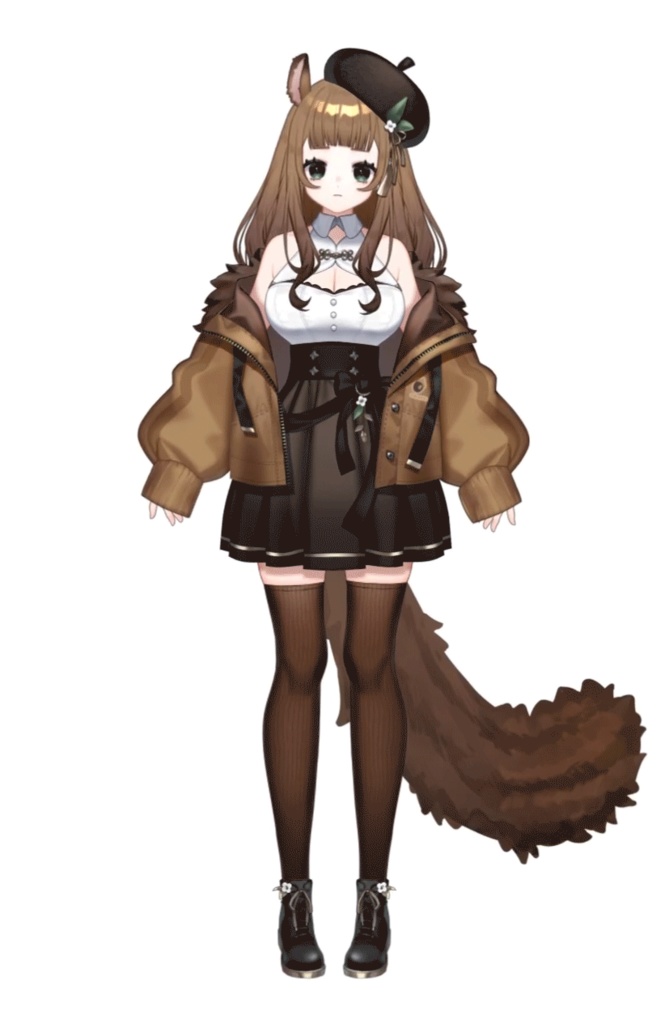 【限定1点販売中】リスの女の子【VTS対応】