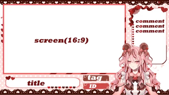 【限定1点販売中】いちごチョコなクマ耳少女【VTS対応】