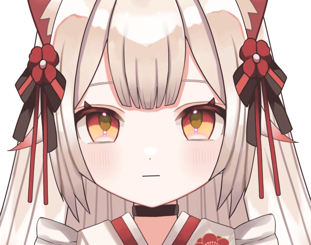 【限定1点】和キツネの女の子【VTS対応】