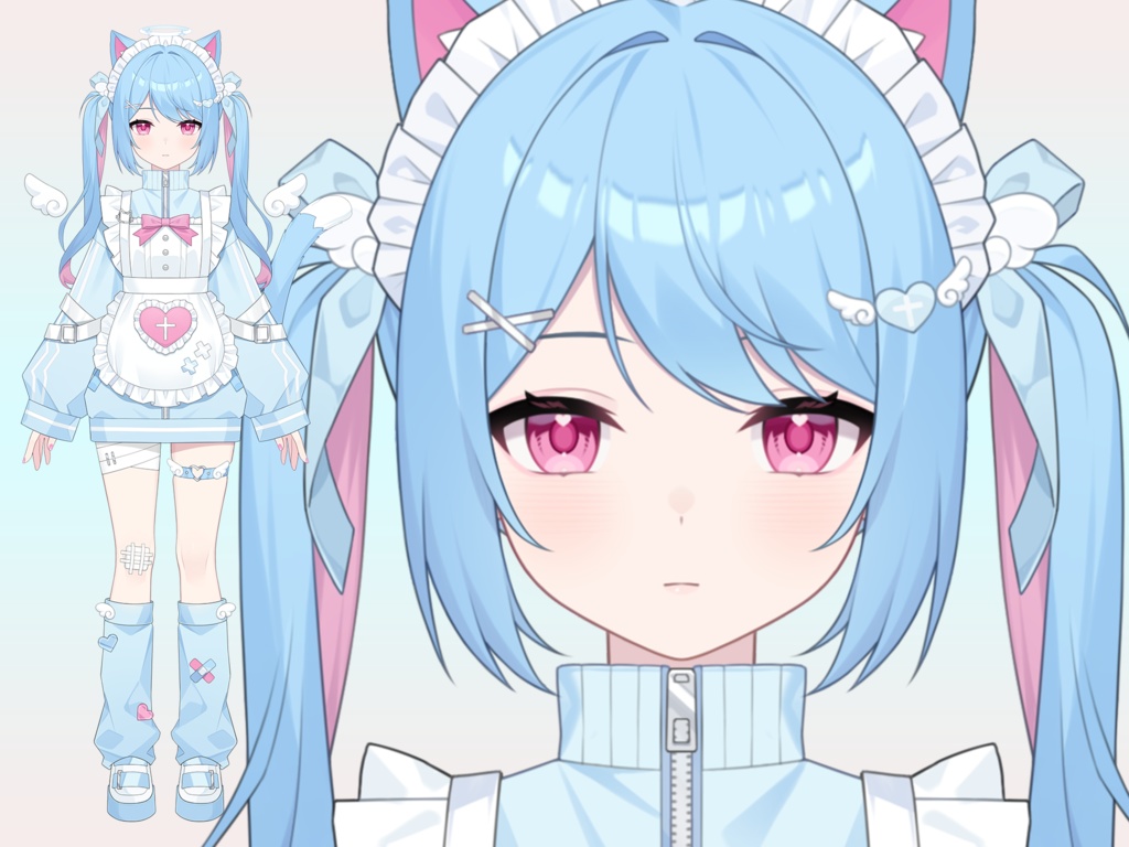 【限定1点】エンジェルねこちゃん【VTS対応】