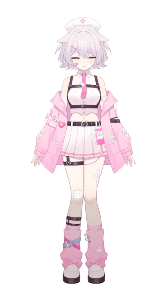 【限定1点】ぴんくナースちゃん【VTS対応】