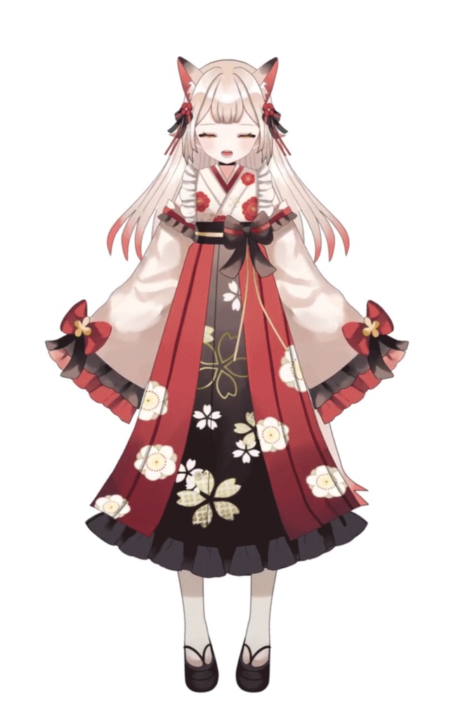 【限定1点販売中】和キツネの女の子【VTS対応】