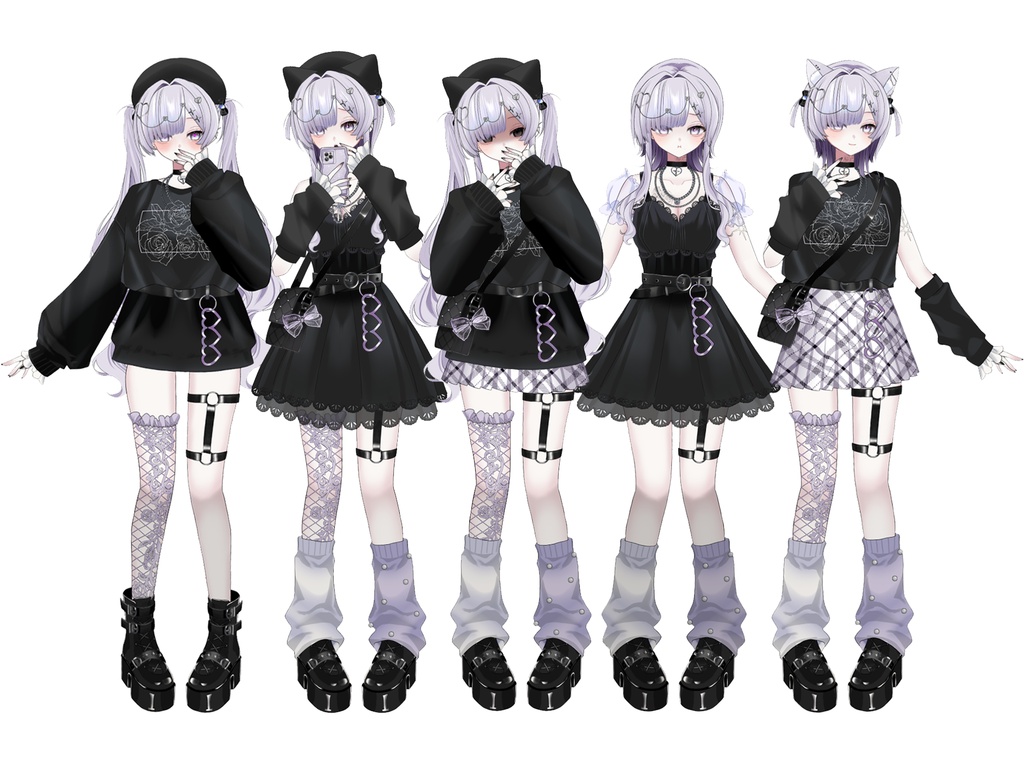 【限定1点】バイオレットローズちゃん【VTS対応】