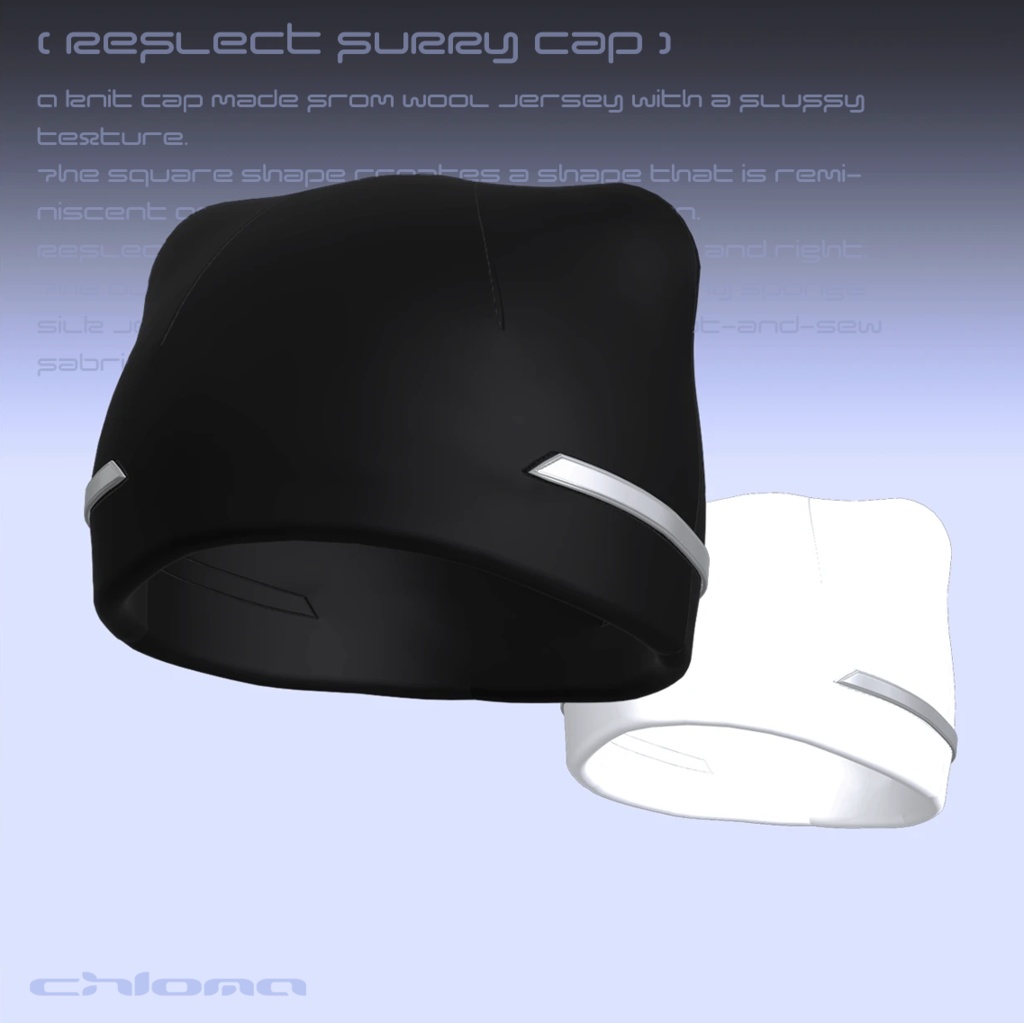 [3Dモデルウェア] Reflect Furry Cap