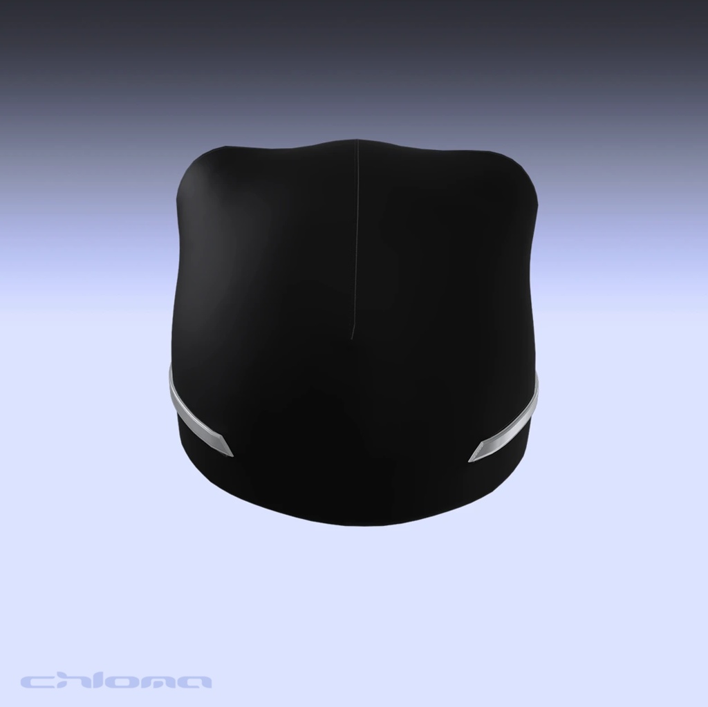 3Dモデルウェア] Reflect Furry Cap - chloma - BOOTH