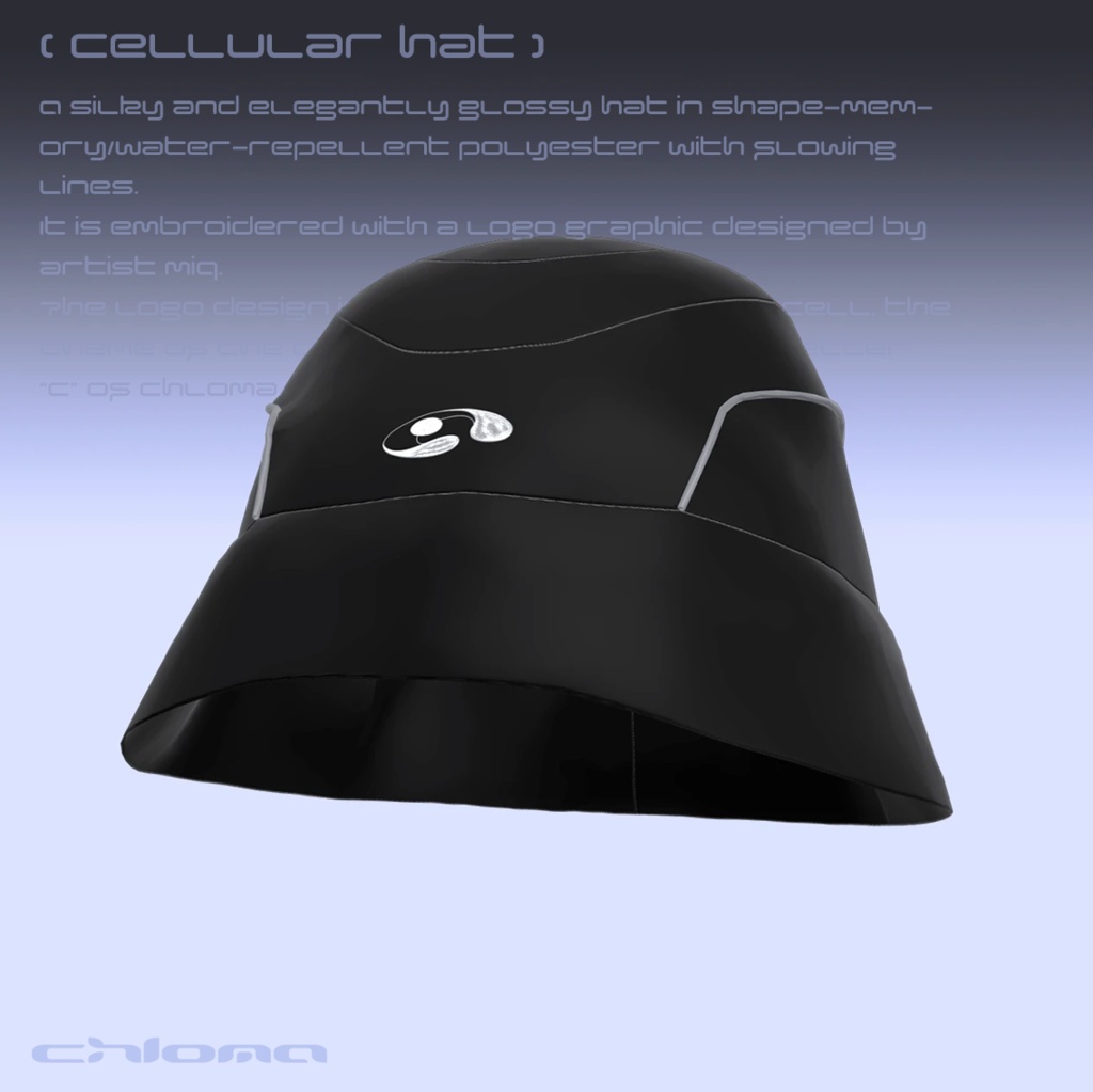 [3Dモデルウェア] Cellular Hat