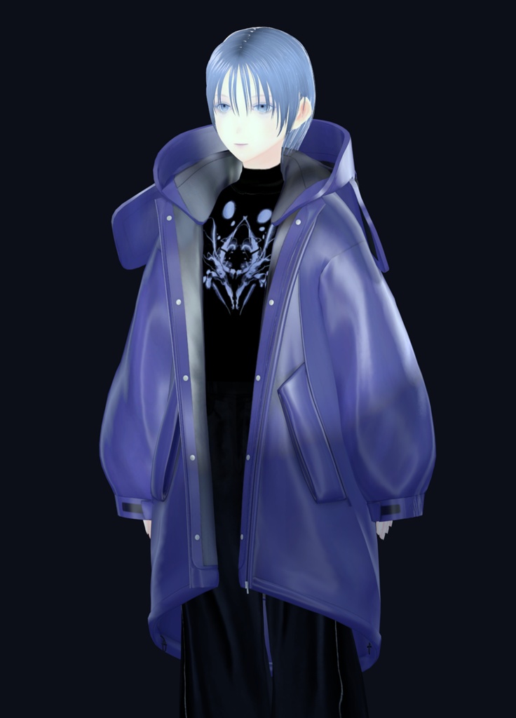 [3Dモデルウェア] Shelter Coat / veryperi