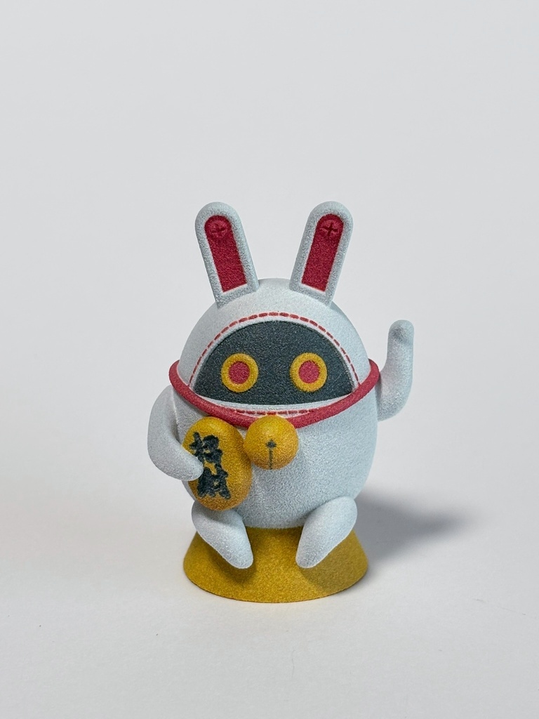 オマネキボンプの置物（完成品）