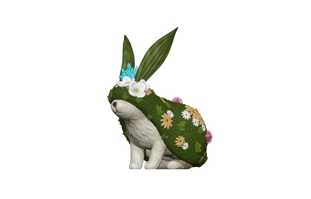 耳長獣（完成品）