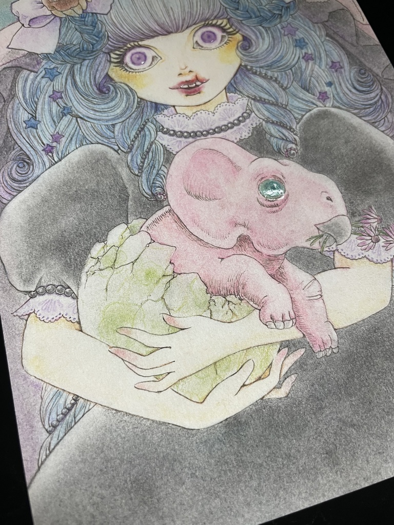 【原画】魔女と使い魔