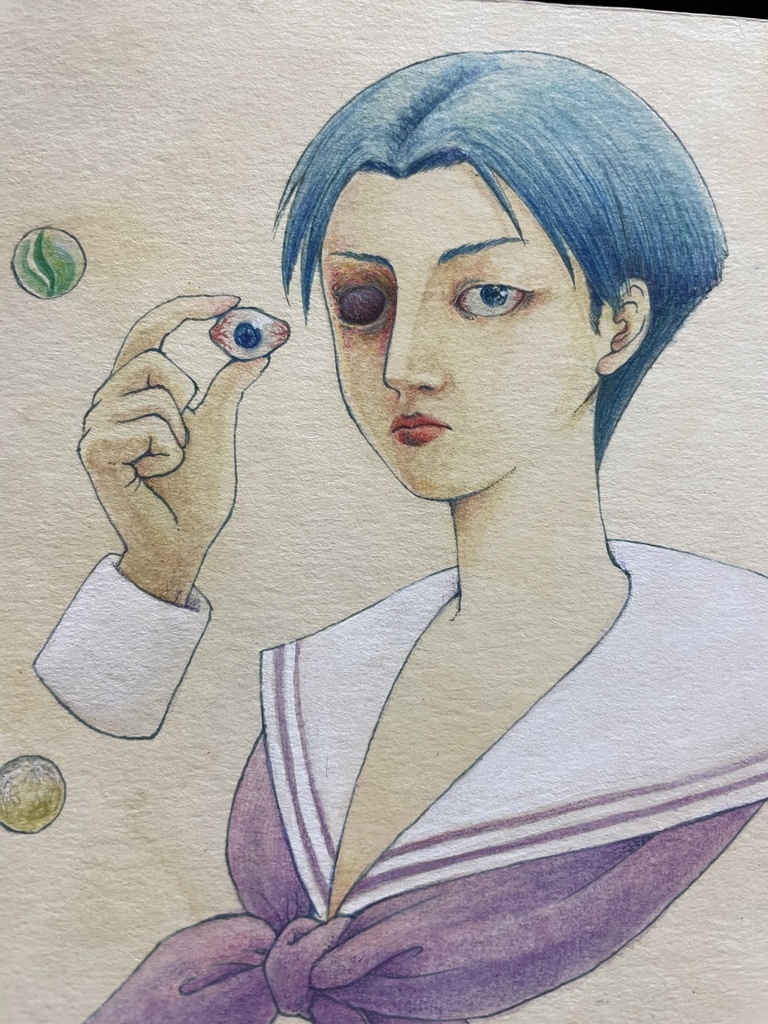 【原画】義眼少年