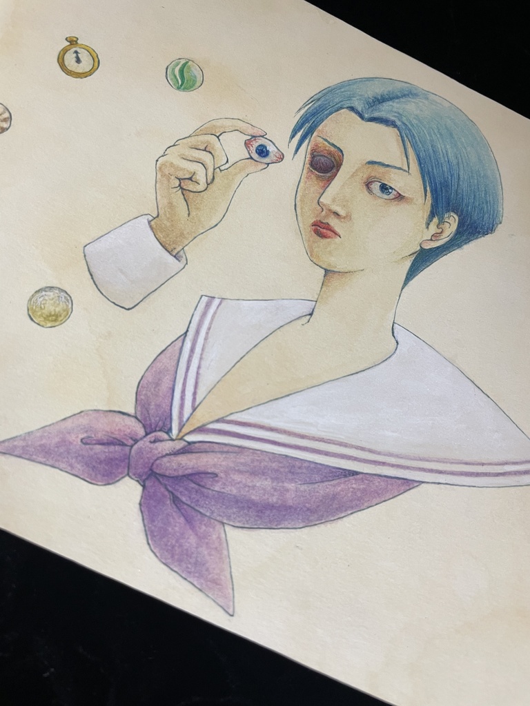 【原画】義眼少年