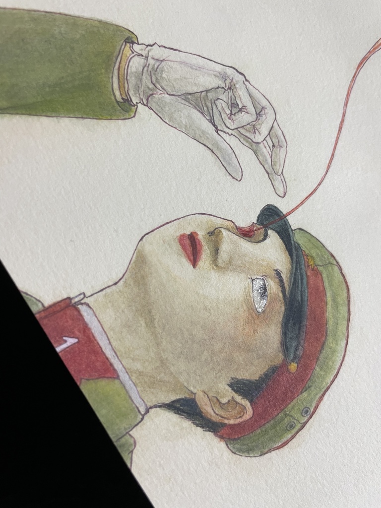 【原画】始祖鳥の好物