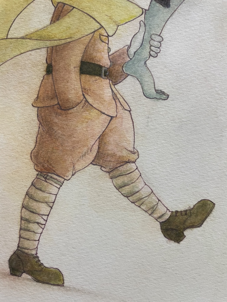 【原画】あめふり