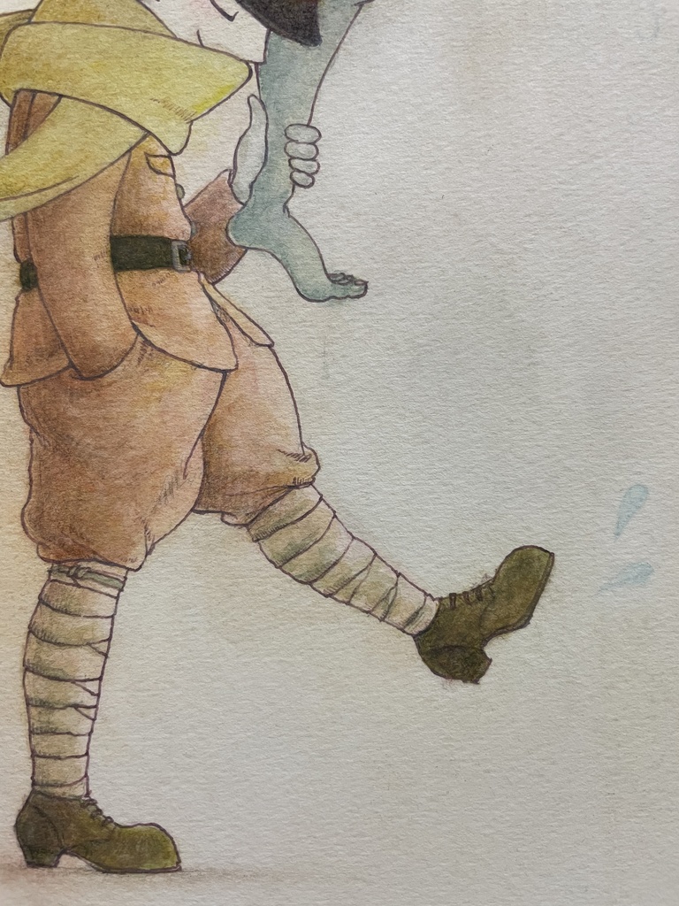 【原画】あめふり