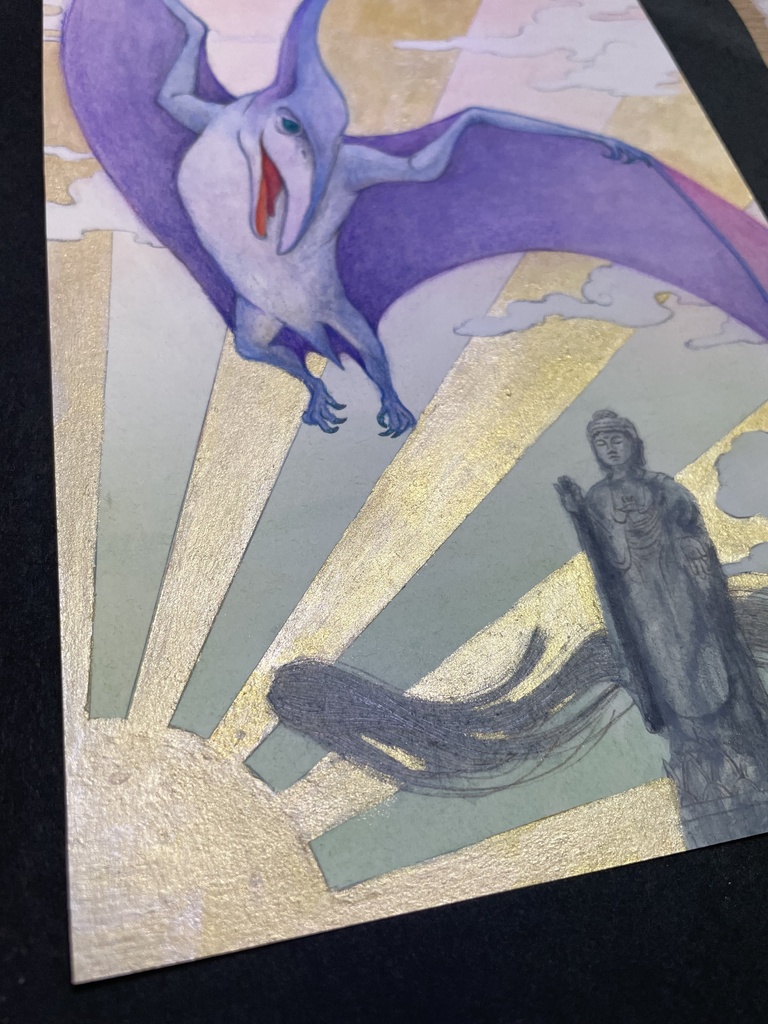 【原画】牛久プテラノドン