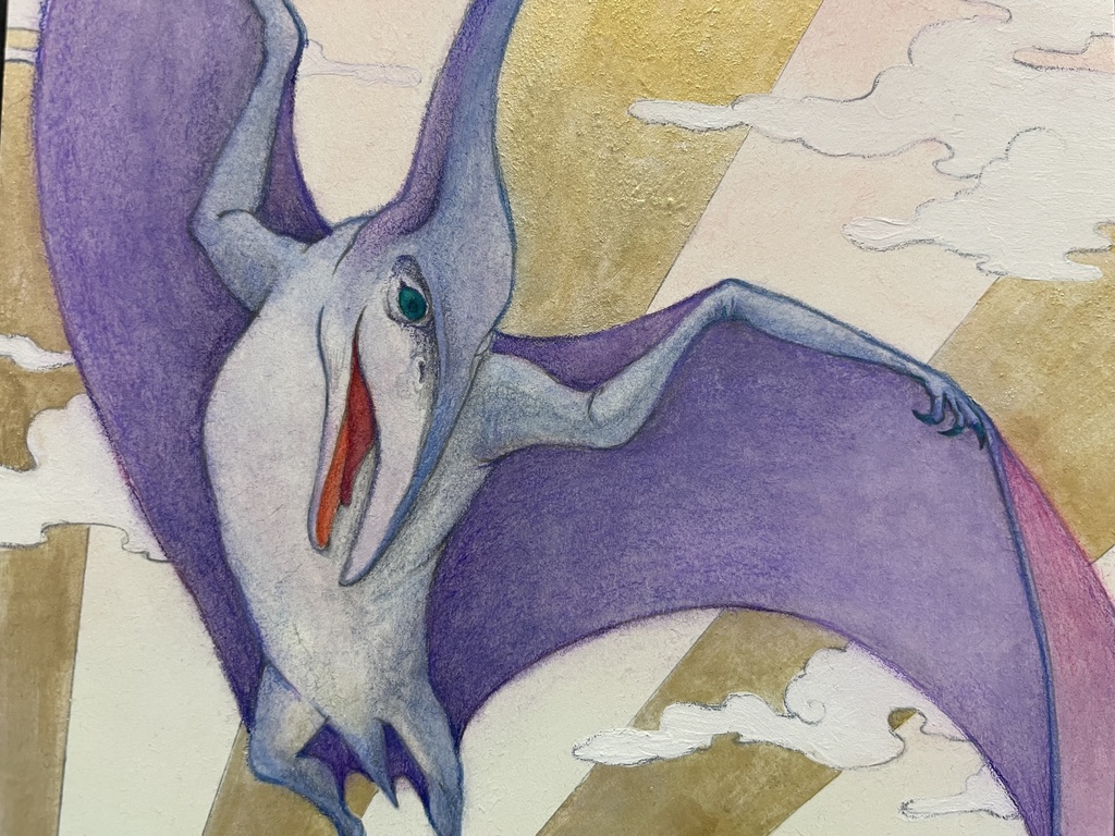 【原画】牛久プテラノドン