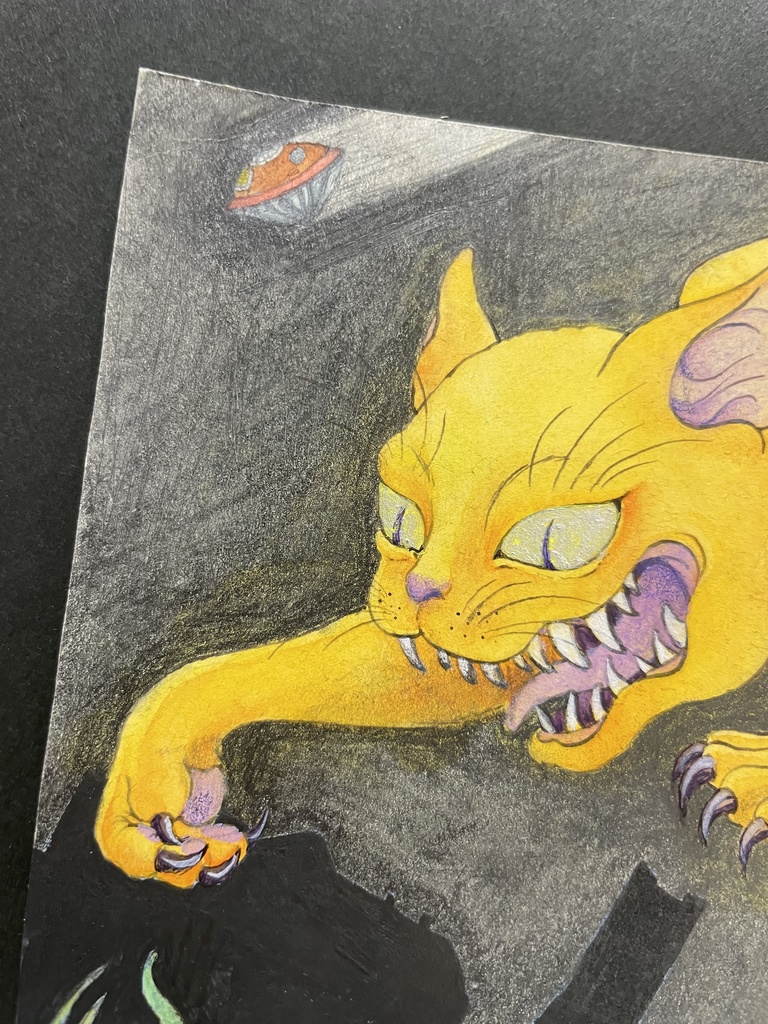 エルバッキーVSチュパカブラ