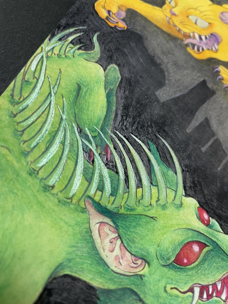 エルバッキーVSチュパカブラ