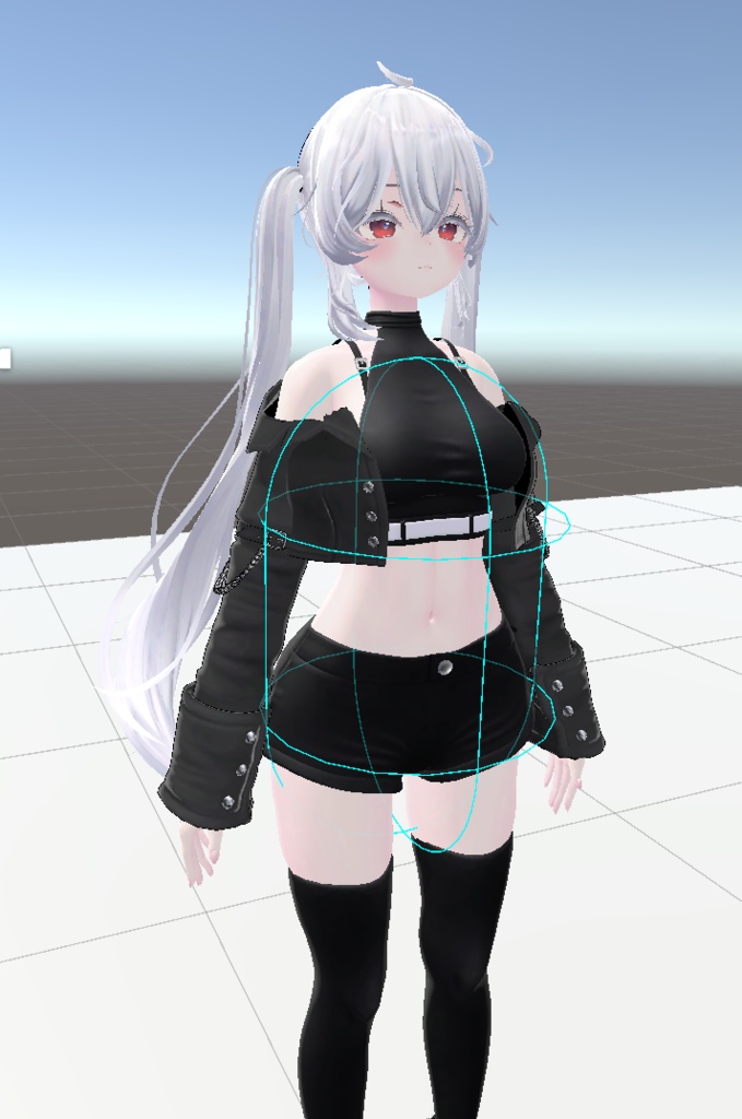 【無料・VRChat】ボディタッチ検知
