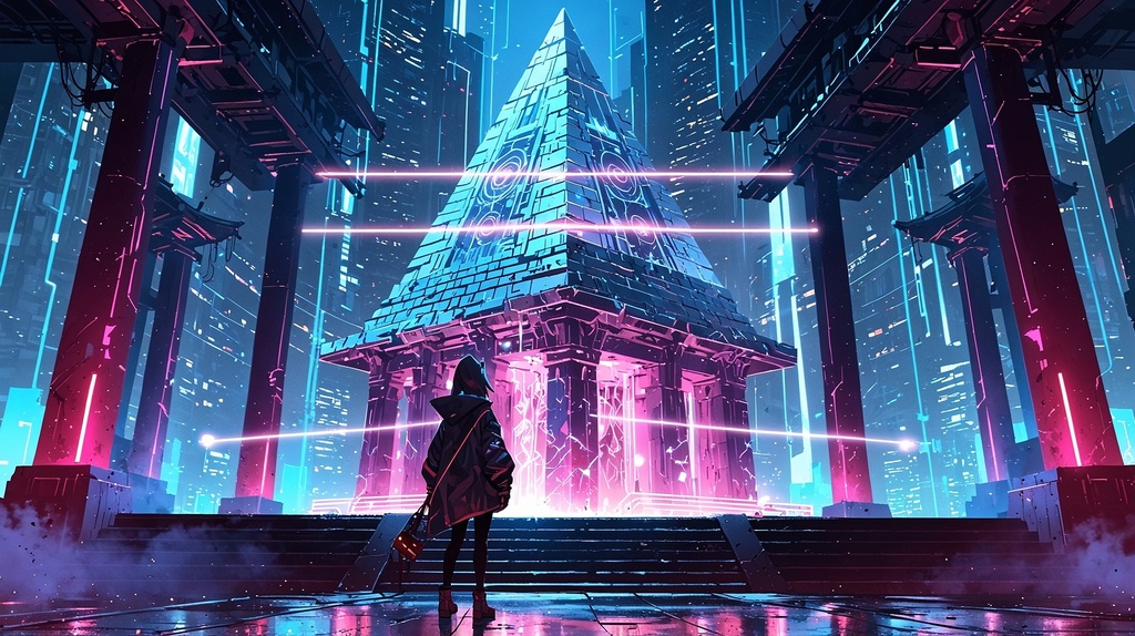 Neon's_Dystopia イラスト画像＃１ ：「Hyper Gravity Dam」