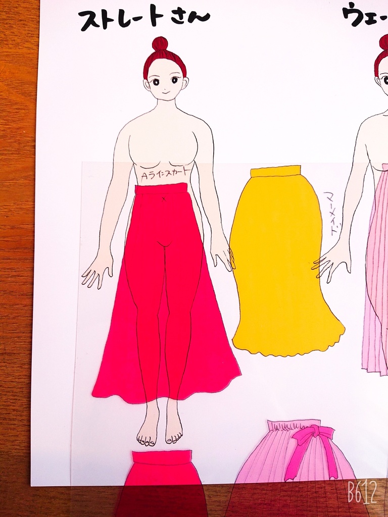 骨格診断イラスト【Cセット】