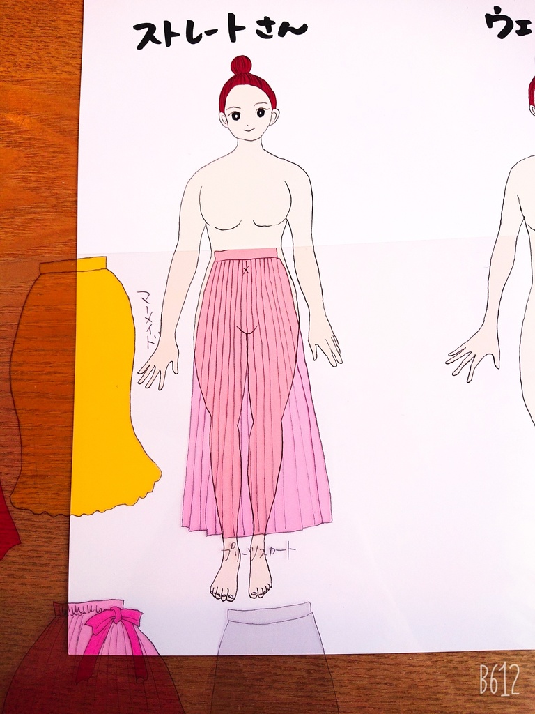 骨格診断イラスト【Cセット】