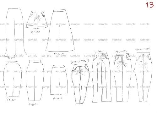 骨格診断イラスト【A+B+Cセット】